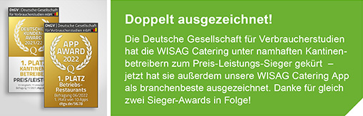 Auszeichnung für Willys Bistro - WISAG Catering Berlin